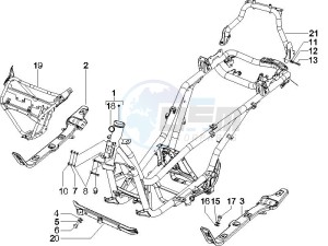 X Evo 125 Euro 3 (UK) drawing Frame/bodywork