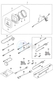 DF 9.9B drawing Multi Function Gauge