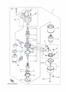 F200G drawing STARTER-MOTOR