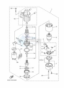 F250DETU drawing STARTER-MOTOR