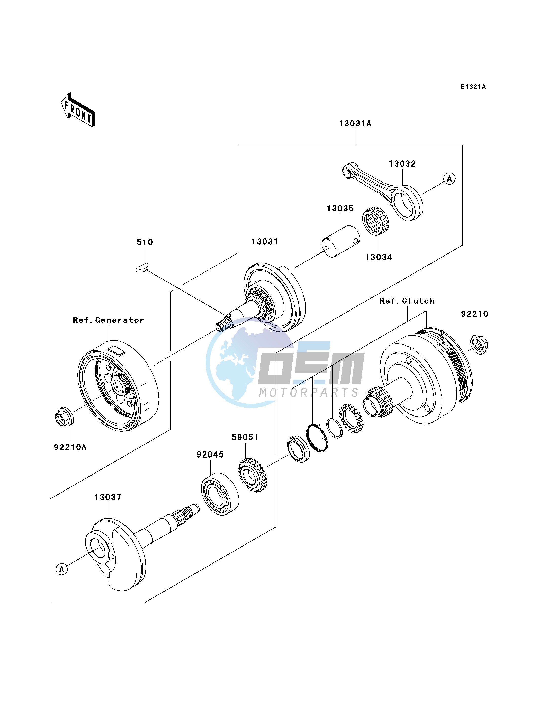 CRANKSHAFT-- A2 - A4- -