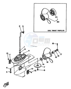 25N drawing LOWER-CASING-x-DRIVE-2