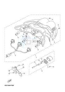 YN50F NEO'S 4 (2ACF 2ACF) drawing TAILLIGHT