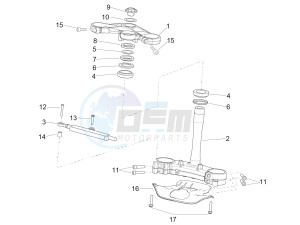 RSV4 1000 Racing Factory E4 ABS (EMEA, LATAM) drawing Steering