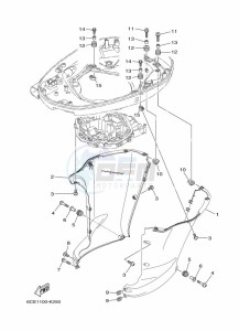 LF250XCA drawing BOTTOM-COVER-3