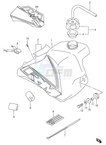 RM80 (P3-P28) drawing FUEL TANK