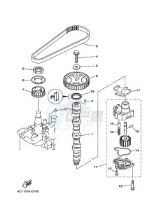 F40D drawing OIL-PUMP