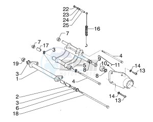 Super Hexagon 180 GTX 12 inch drawing Swing arm