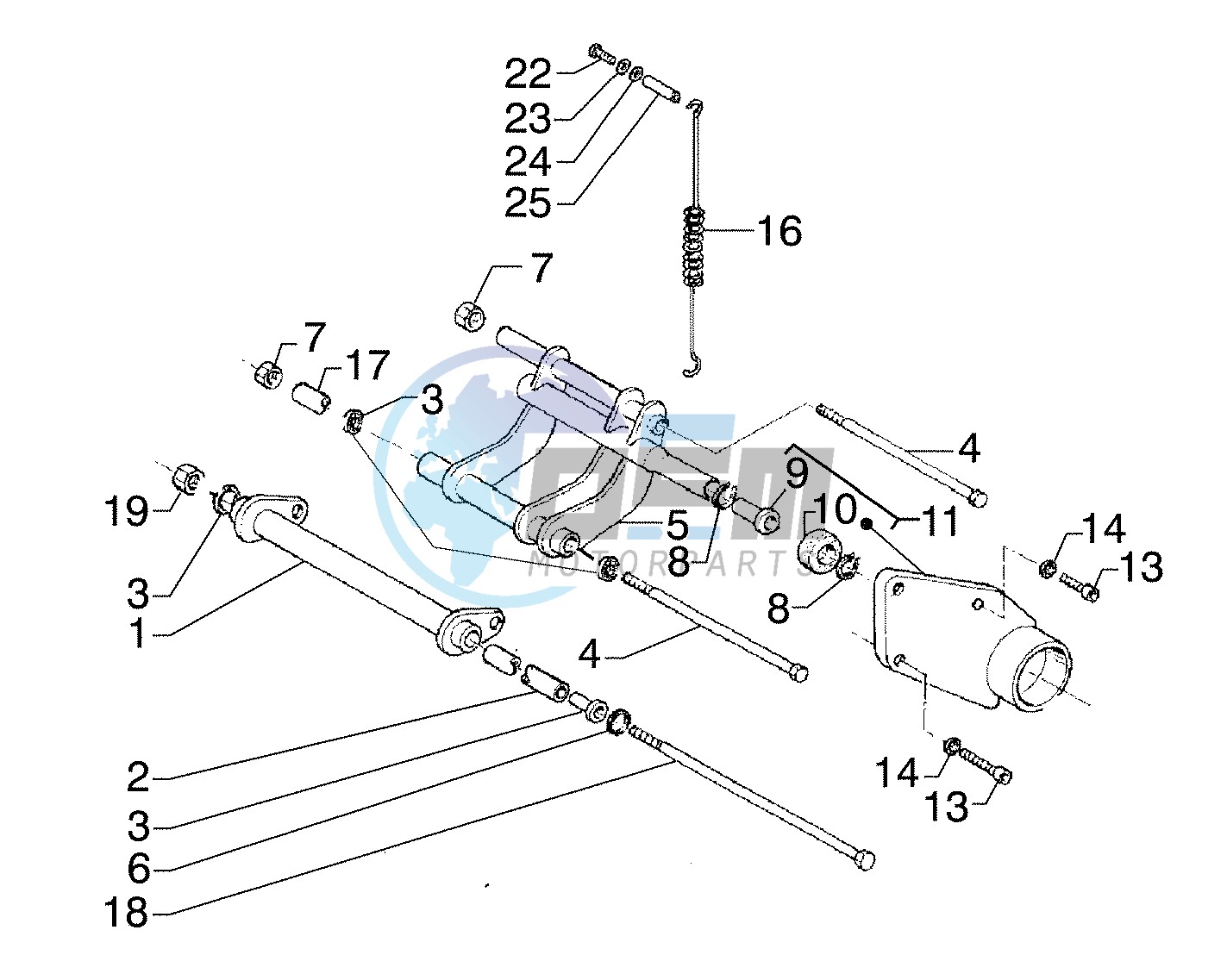 Swing arm