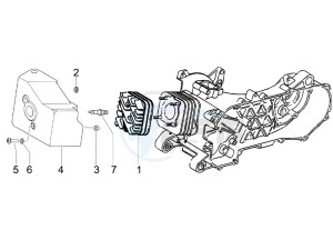 Stalker 50 Naked (UK) UK drawing Cylinder head cover