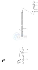 DF 40A drawing Clutch Rod