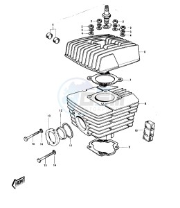 G5 (B-C) 100 drawing CYLINDER HEAD_CYLINDER -- 74-75 B_C- -