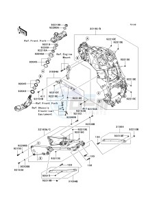 ZX 1400 A [NINJA ZX-14] (A6F-A7FA) A7FA drawing FRAME