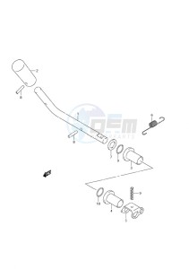 DF 2.5 drawing Clutch Lever