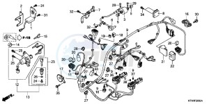 SH300AB drawing WIRE HARNESS