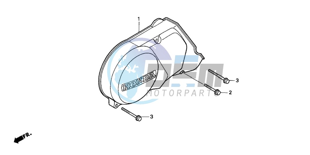 LEFT CRANKCASE COVER