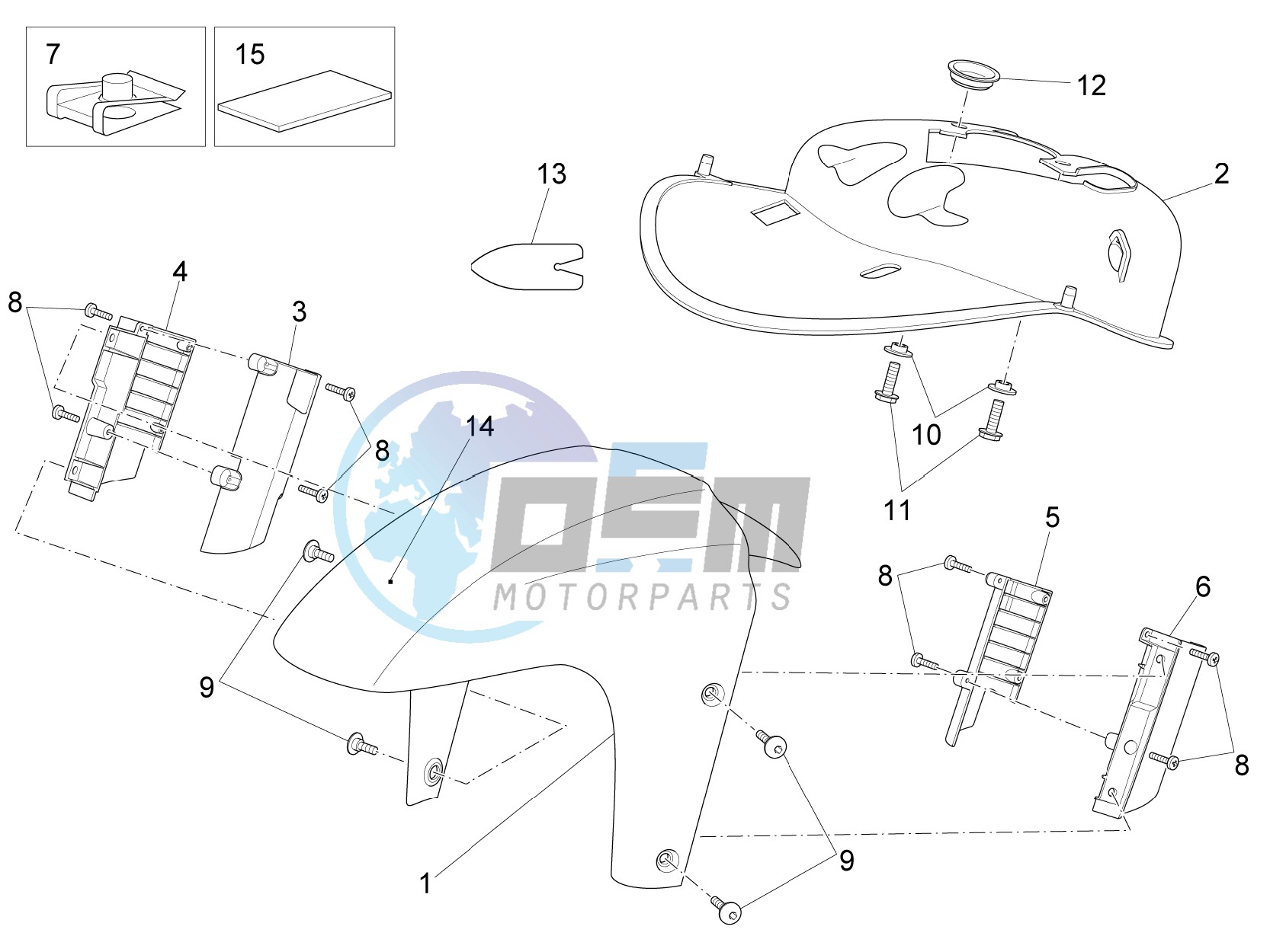 Front body - Front mudguard