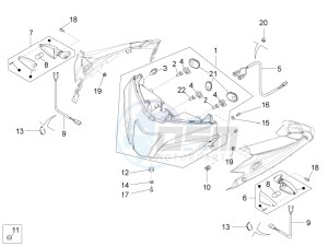 RS 125 RS REPLICA 4T E4 ABS (APAC) drawing Front lights