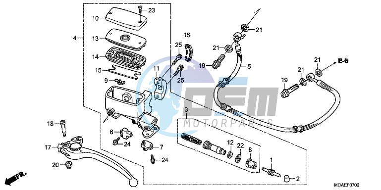 CLUTCH MASTER CYLINDER