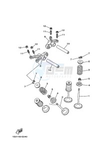 YFM700FWAD YFM7NGPAK (B4FN) drawing VALVE