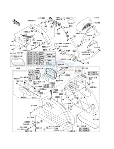 VN 1600 D [VULCAN 1600 NOMAD] (D6F-D8FA) D7F drawing SADDLEBAGS