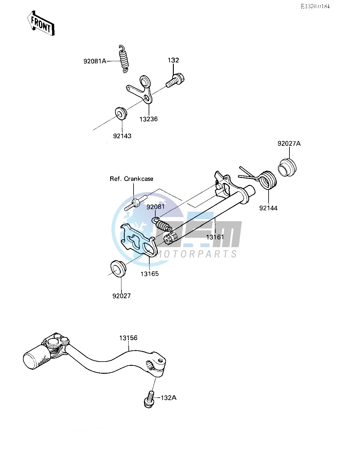 GEAR CHANGE MECHANISM