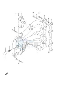 DF 140A drawing Intake Manifold