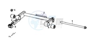 TONIK 50CC drawing MOTOR SUSPENSION