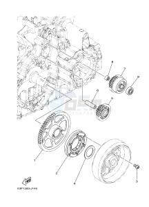 XT1200ZE SUPER TENERE ABS (BP91) drawing STARTER CLUTCH