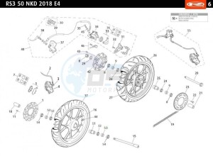 RS3-50-NAKED-E4-ORANGE drawing WHEELS - BRAKES