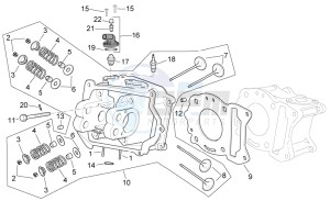 Atlantic 125-250 drawing Cilinder head