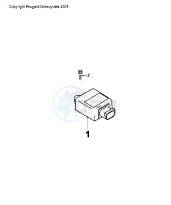 CITYSTAR 50 drawing ELECTRONIC PART