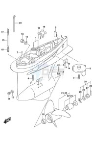 DF 150 drawing Gear Case