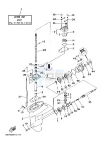 15FMHS drawing PROPELLER-HOUSING-AND-TRANSMISSION-1