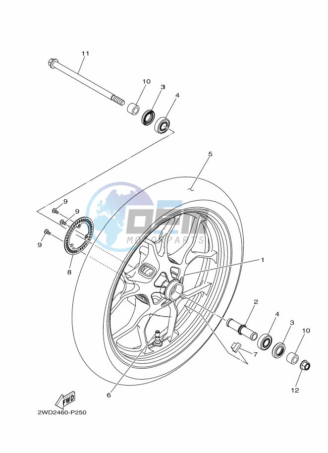 FRONT WHEEL