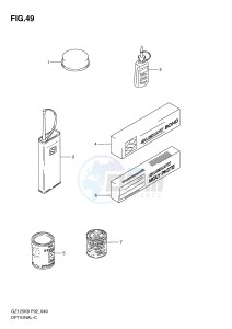 GZ125 (P02) drawing OPTIONAL