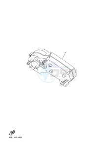 FZ8-S FZ8 FAZER 800 (42PG) drawing METER