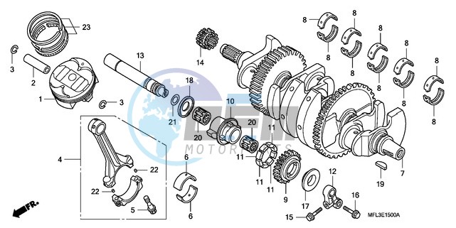 CRANKSHAFT/PISTON