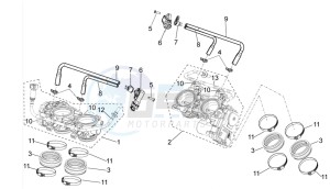 TUONO 1100 V4 RR E4 ABS (APAC) drawing Throttle body