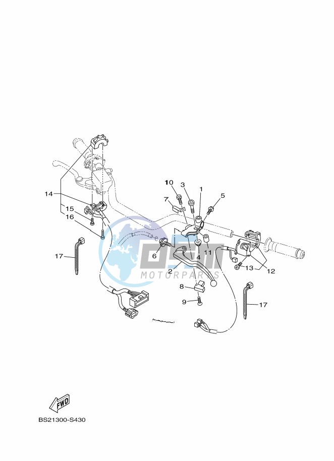 HANDLE SWITCH & LEVER