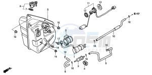 NSS250 drawing FUEL TANK