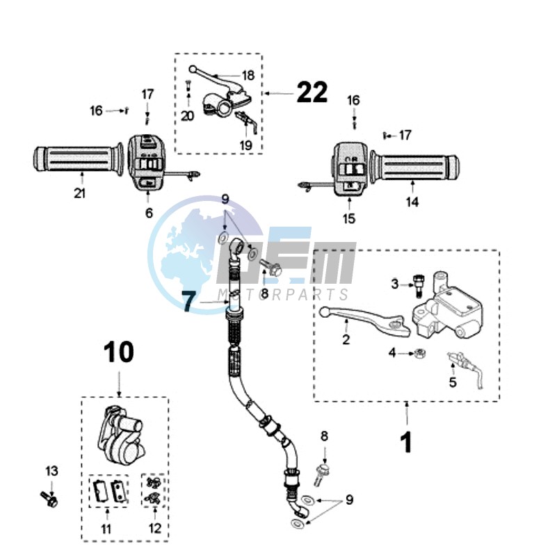 BRAKE SYSTEM - BRAKE DISC D155