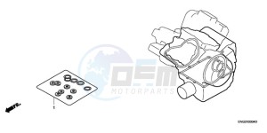 VT750C9 Korea - (KO / MK) drawing GASKET KIT B