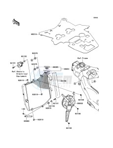 NINJA ZX-10R ZX1000E9F FR GB XX (EU ME A(FRICA) drawing Radiator