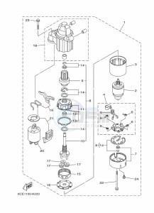 F300BETX drawing STARTER-MOTOR