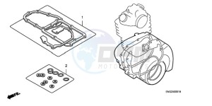 TRX500FE9 Australia - (U) drawing GASKET KIT B