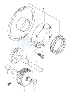 SV1000 (E2) drawing STARTER CLUTCH