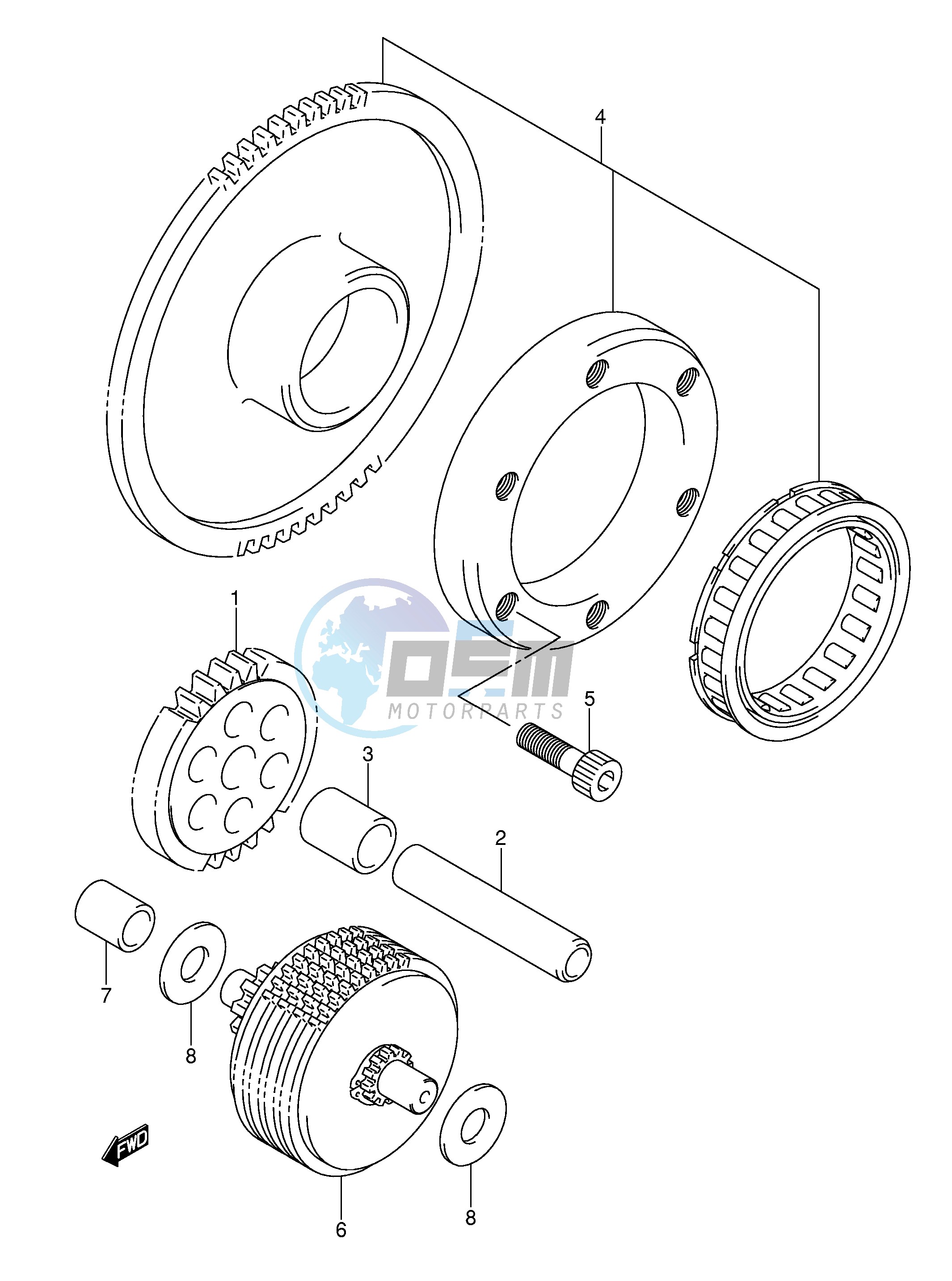 STARTER CLUTCH