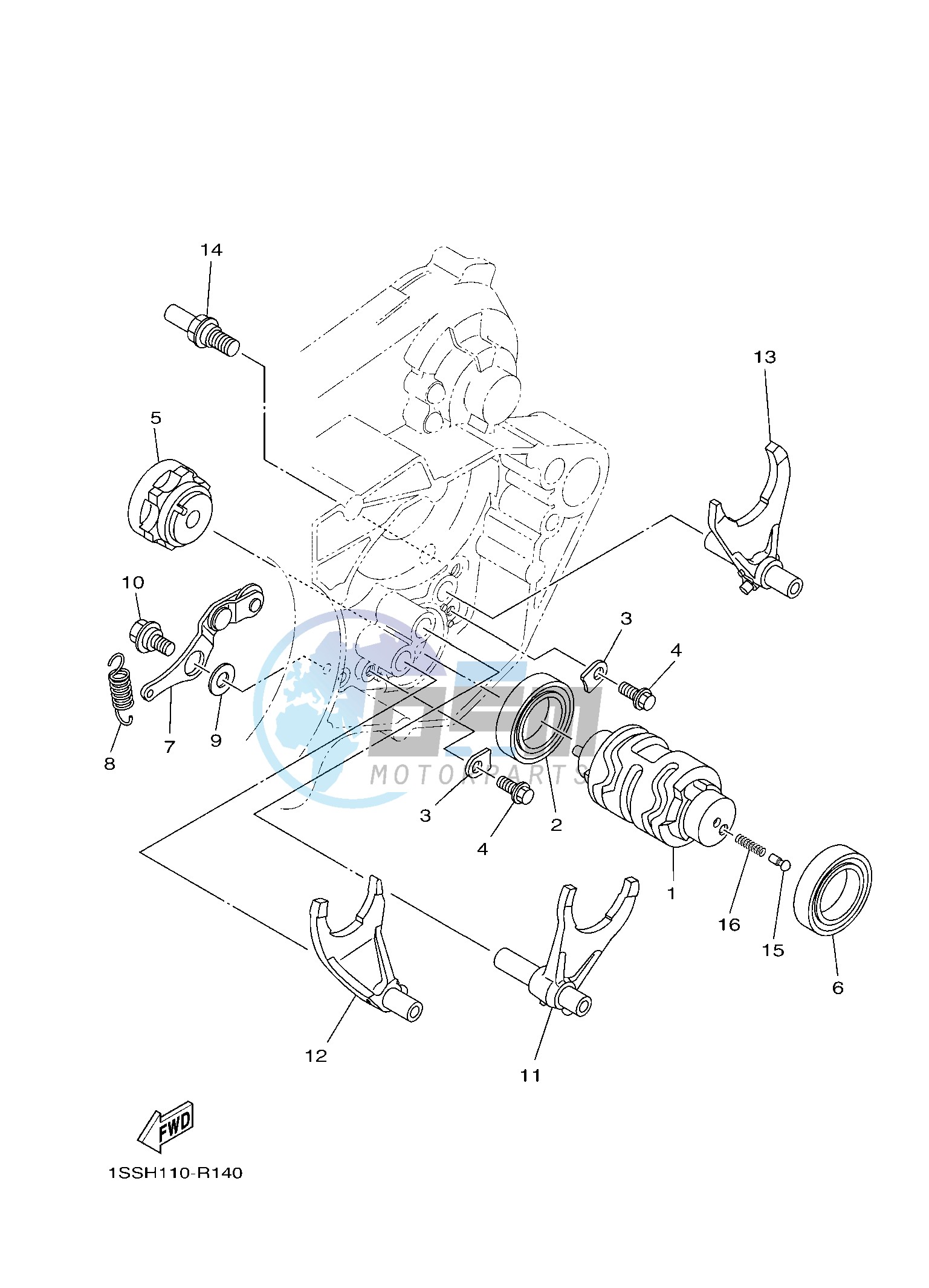 SHIFT CAM & FORK