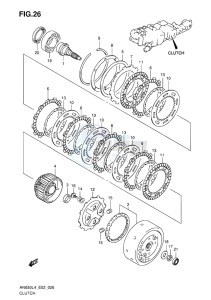 AN650Z ABS BURGMAN EXECUTIVE EU drawing CLUTCH